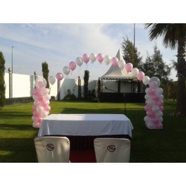 Decoración ceremonia boda exterior