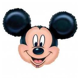 Globo Foil de 9" (23cm) Cabeza Mickey