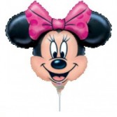 Globo Foil de 9" (23cm) Cabeza Minnie