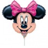 Globo Foil de 9" (23cm) Cabeza Minnie