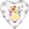 Globo Foil Corazón de 18" (45cm) Princesas Disney