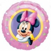 Globo Foil de 18" (45cm) Minnie Rosa