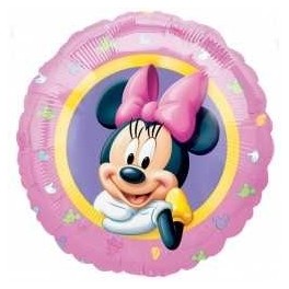 Globo Foil de 18" (45cm) Minnie Rosa