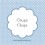 100 Etiqueta Cuadro 5,3cm CPB imprimible