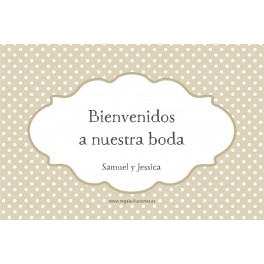 100 Cartel Bienvenida BPB imprimible