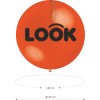 1000 Globos Punch Ball 45cm. 1C-1T