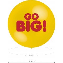 50 Globos Gigantes 80cm. 1C-1T