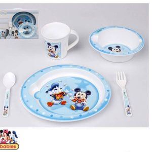 Vajilla Mickey 5 Pzas.