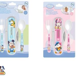 Cubiertos con estuche Disney