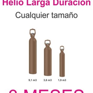 Contrato Alquiler 3 MESES Botella Helio Retornable