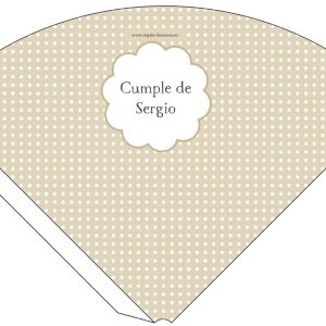 Cono BPB imprimible