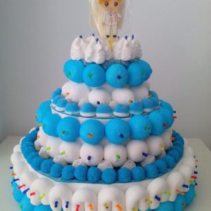 Tarta de Comunión Celeste