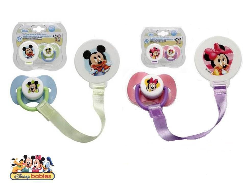 Sujeta chupete y chupete Disney