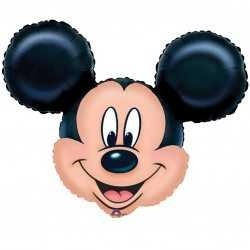 Globo Foil de 9" (23cm) Cabeza Mickey - Imagen 2