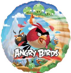 Globo Foil de 18" (45cm) Angry Birds