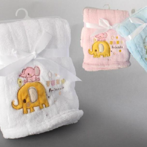 Manta infantil con Elefantes