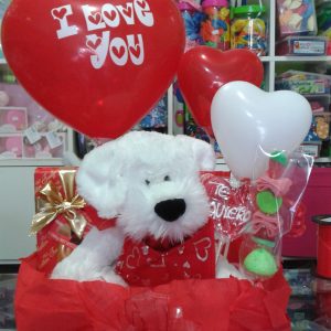 Perrito Mensajero San Valentín