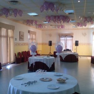 Decoración Sala de Baile para Boda
