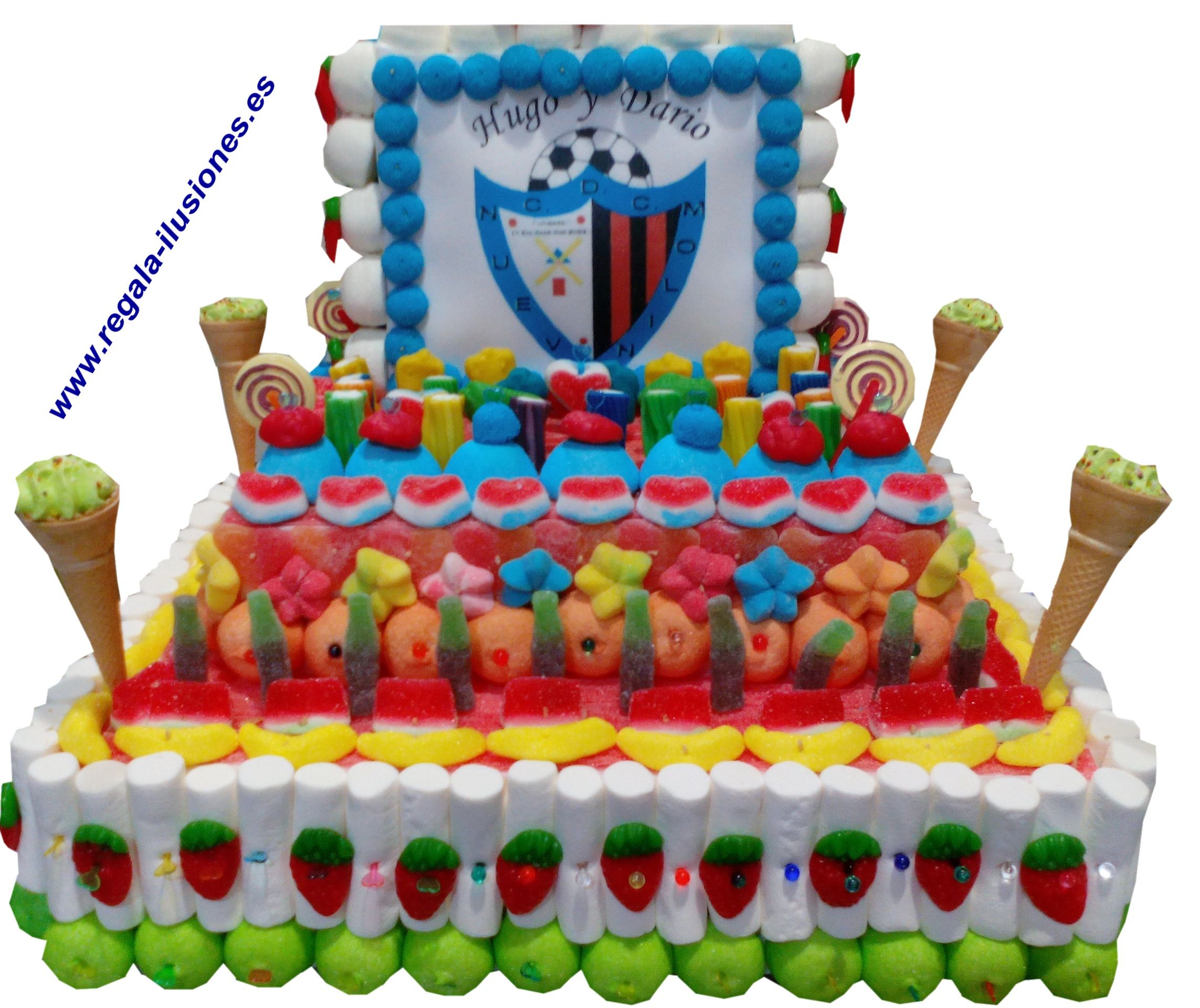 Tarta de Chuches "Mi Equipo"