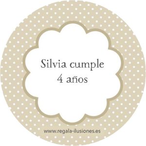 100 Etiqueta Circular 5,3cm BPB imprimible