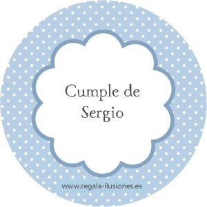 100 Etiqueta Circular 5,3cm CPB imprimible