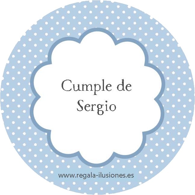 100 Etiqueta Circular 5,3cm CPB imprimible