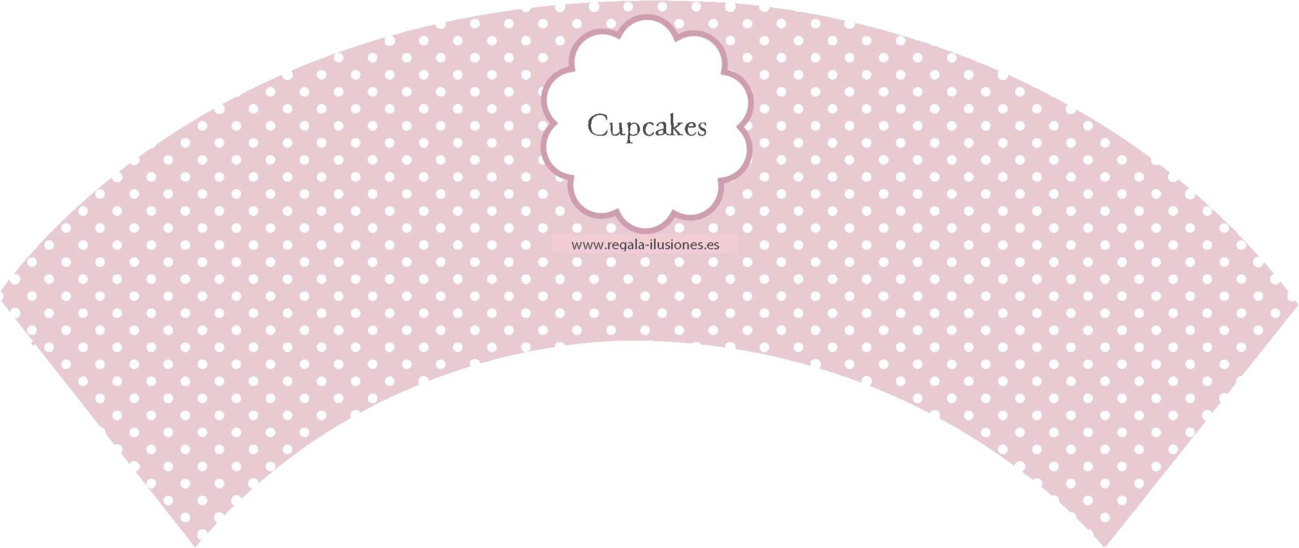 100 Wrapper Cupcake RPB imprimible