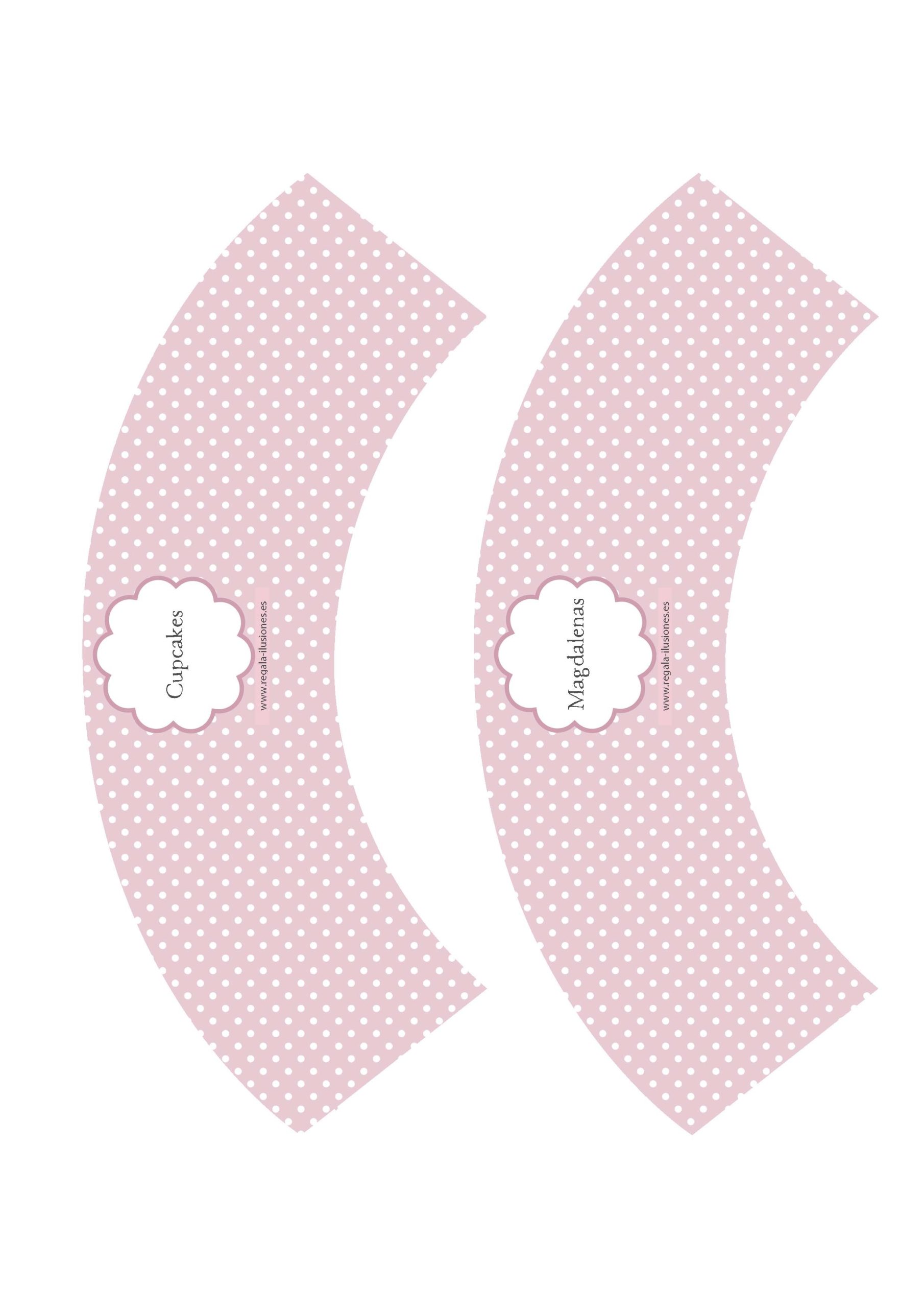 100 Wrapper Cupcake RPB imprimible - Imagen 2