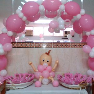Decoración Bautizo Niña