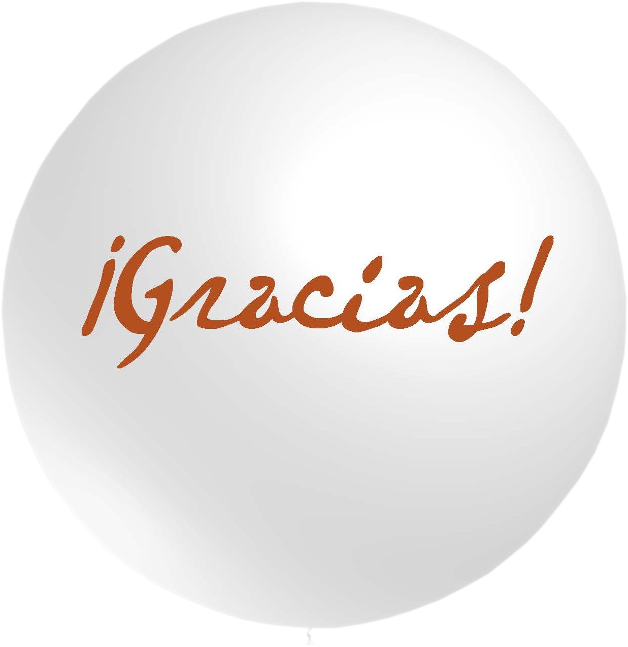 50 Globos Gigantes 80cm. 1C-1T - Imagen 2