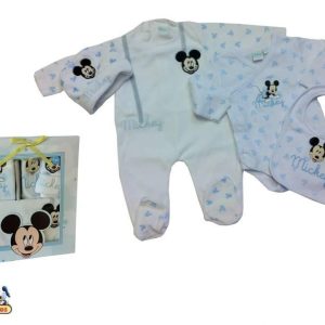 Conjunto bebé Mickey 4 Pzas.