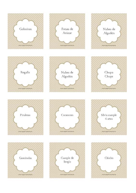 Kit Etiquetas BPB imprimible - Imagen 15