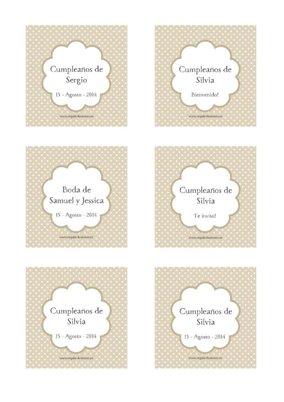 Kit Etiquetas BPB imprimible - Imagen 14