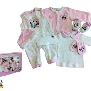 Conjunto bebé Minnie 6 Pzas.