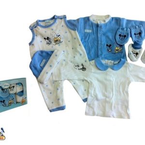 Conjunto bebé Mickey 6 Pzas.