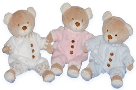 Oso Pijama Chocolat Baby 50cm