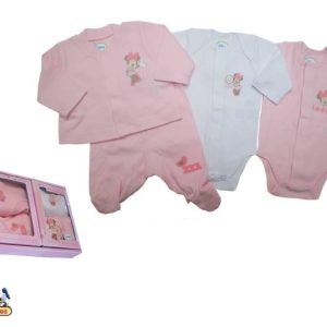 Conjunto bebé Minnie 4 Pzas.